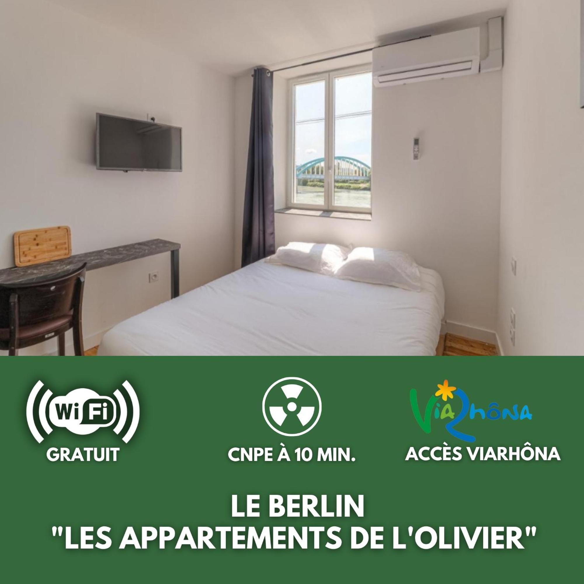 Le Berlin - Les Appartements De L'Olivier Loyettes Luaran gambar